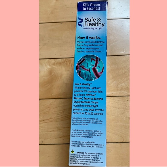 Safe & Healthy Disinfecting UV Light Wand - Picture 4 of 4